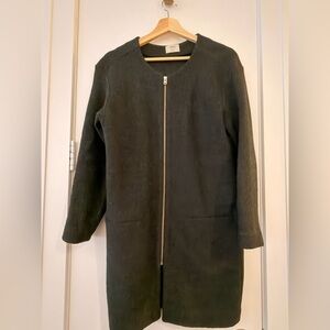 Wilfred 100% Merino Wool, Grey Coat Size S